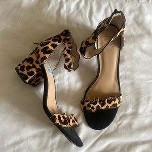 INC NWT Cheetah print heels. Size 9